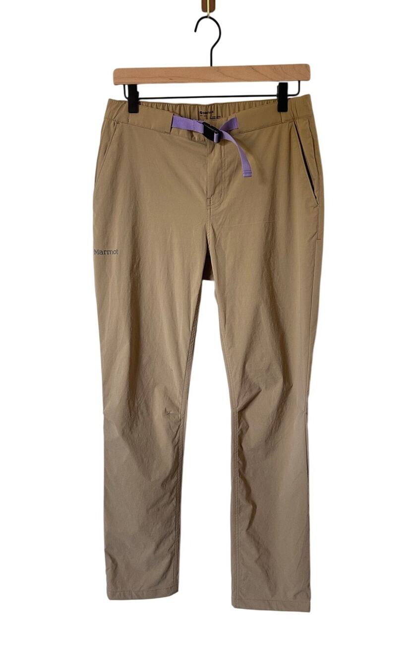 Marmot Women's Technical Hiking Utility Pants Khaki Size 8 / Medium Gorpcore